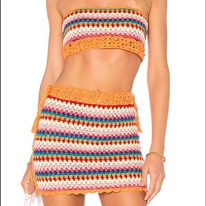 Lovers and friends over the rainbow set worn once.